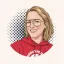Illustrated portrait of Jessica Brown of ProudMouth